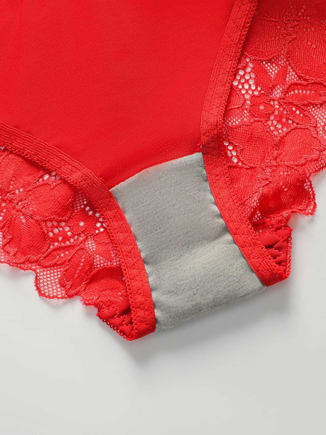 Red Lingerie lace cotton cup 2-piece set sexy and white toned lingerie set womens underwear set J3431XJ251106