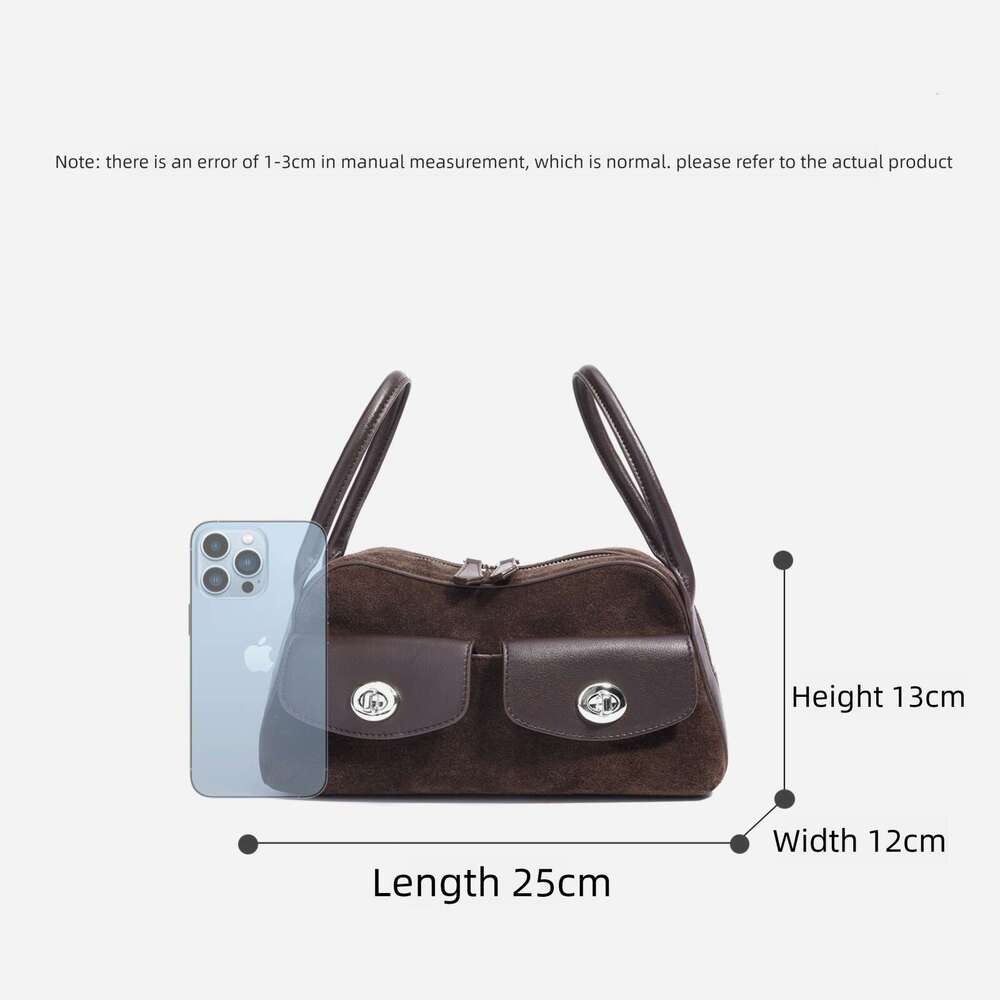 Famous Brand Luxury Bag Designer New Cross Body Leather Ladies Commuter Large Capacity Handbag Simple One Shoulder Bowling St
