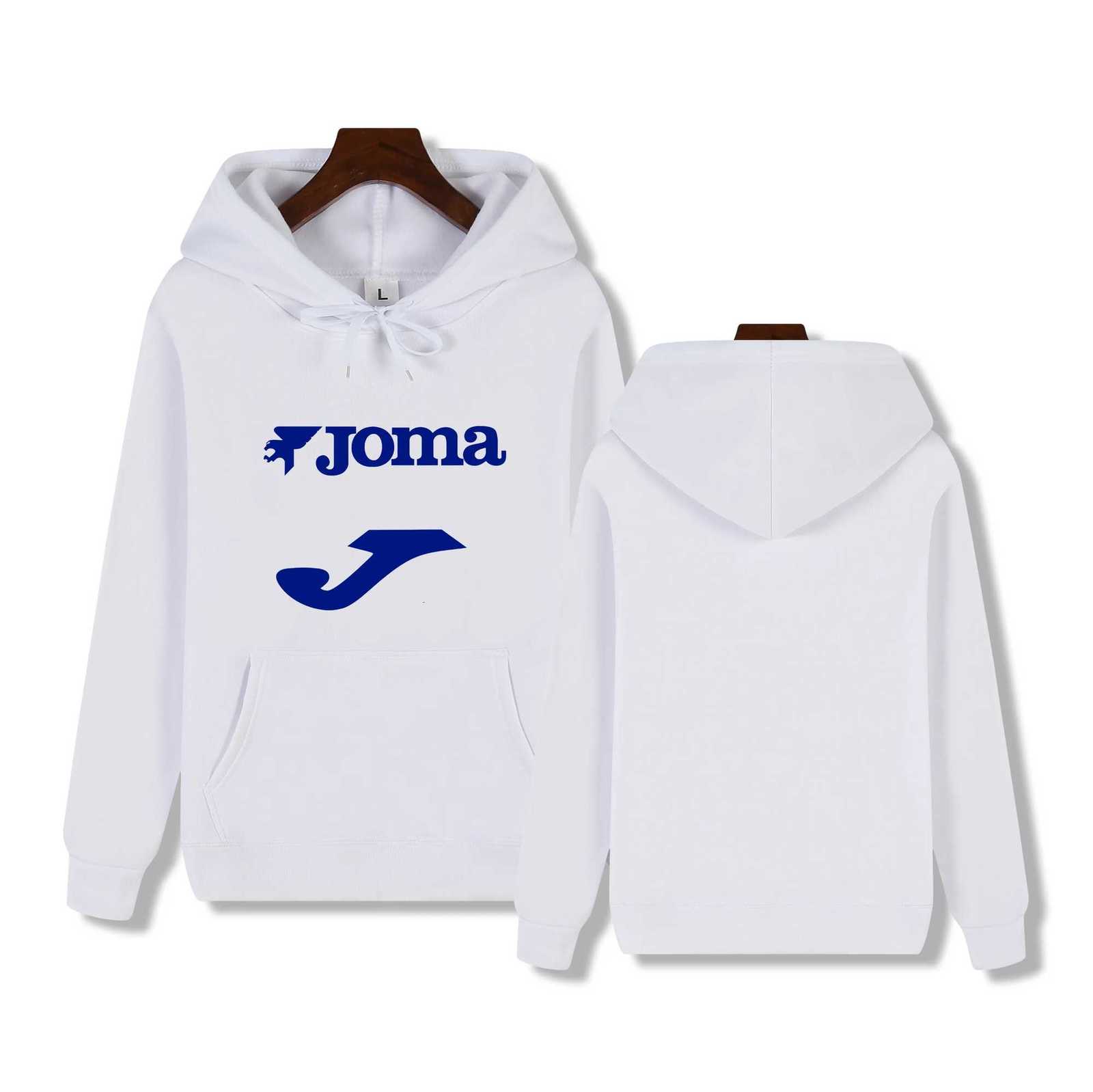 JOMAhigh-quality mens sweatshirt autumn and winter letter printing daily outdoor leisure sports fitness adult hooded longsleeve W251106