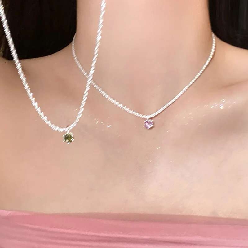 Sterg Sier Sparkg Necklace For Women Trendy Clavicle Chain Choker Girl Korean Wedding Party Find Jewelry Accessories