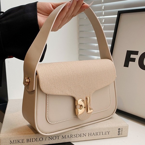 Niche Box For Women New Fashionable Luxury Small Square Single Shoulder Crossarm Handheld Bag