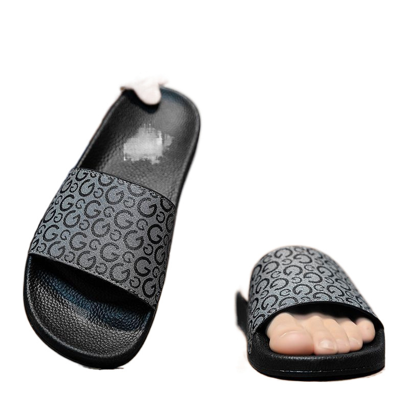 designer shoes 2025 Men's summer flip-flops with one-word design light luxury niche breathable leisure lightweight indoor and outdoor flip-flops 