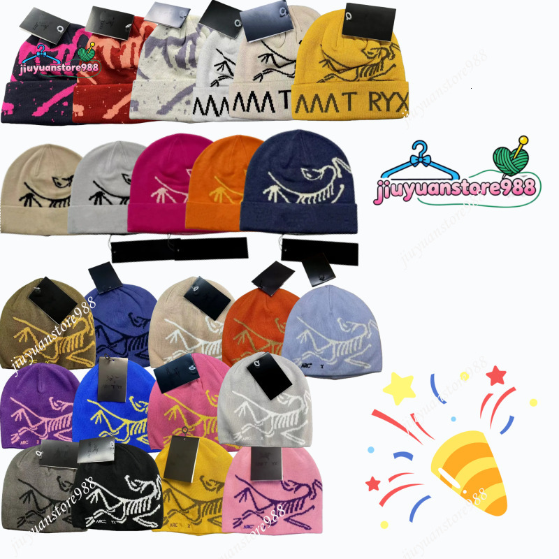 Arct Hat Designer Wool Arct Wyrx Hat Classic Beanie GROTTO TOQUE Knitted Hat Cashmere Hat Arc Hat Women's Men's Beanie Fashionable Embroidery Baseball Cap An 6d