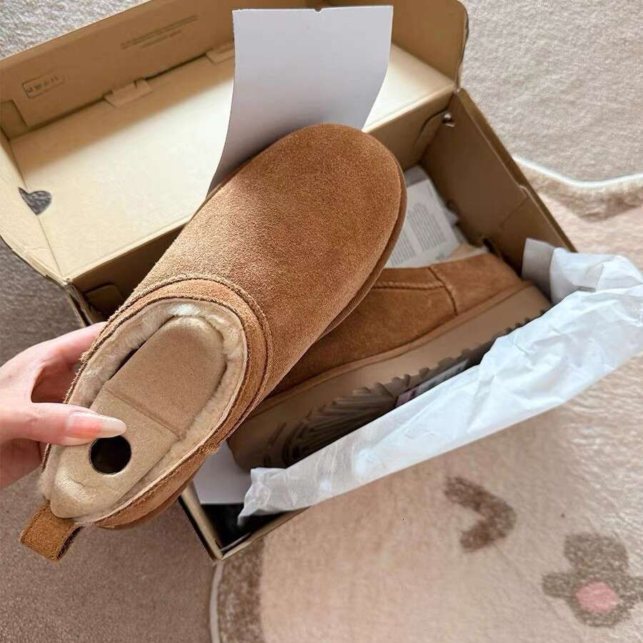 Women's Low-Cut Short Snow Boots 2025 New Winter Hot Celebrity Same Style Thickened Warm Cotton versatile Shoes for Women