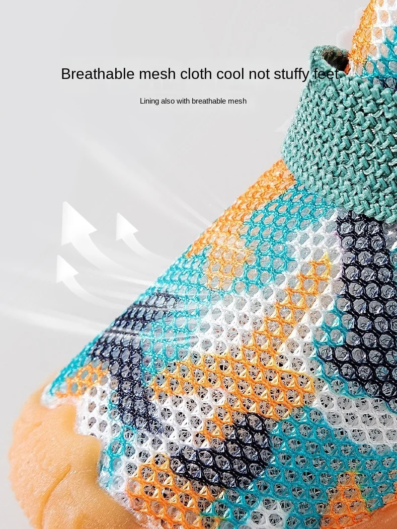 Dog shoes summer small dogs anti-dirty outing footwear Teddy Bikini Bear anti-drop pet shoe covers waterproof dog shoes 250402