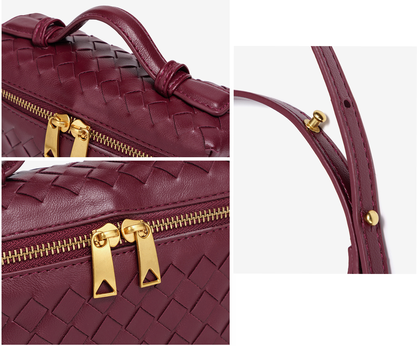 Small Handbag for Women Handmade Woven Crossbody Bag Handheld Purse Lunch Box Bag Designer Shoulder Bag Luxury Crossbody Purse Trendy Phone Bag