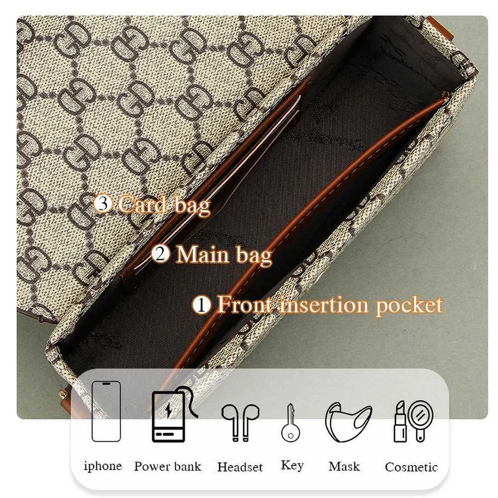 Womens Large Crossbody Bag Baellerry Checkered Pattern Purse with Magnetic Clasp Casual Shoulder Bag for Daily UseW251106