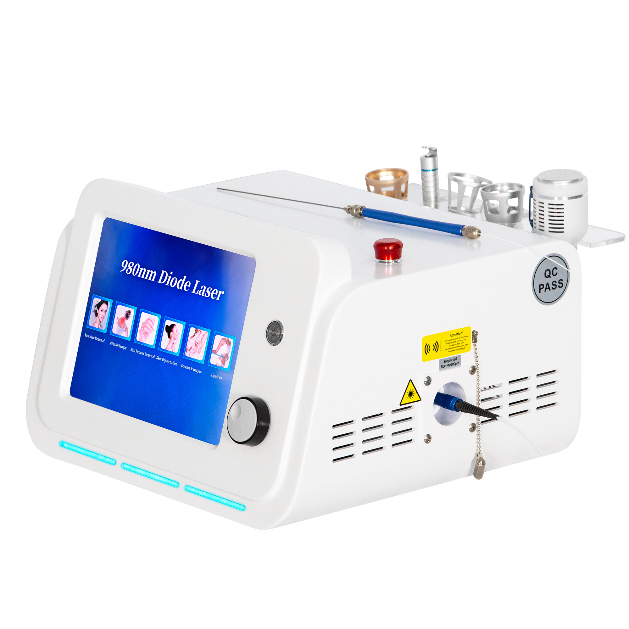 6 in 1 Onychomycosis Podology Nails Fungus Removal Veins Laser 980 Vascular Removal 980 Laser Machine