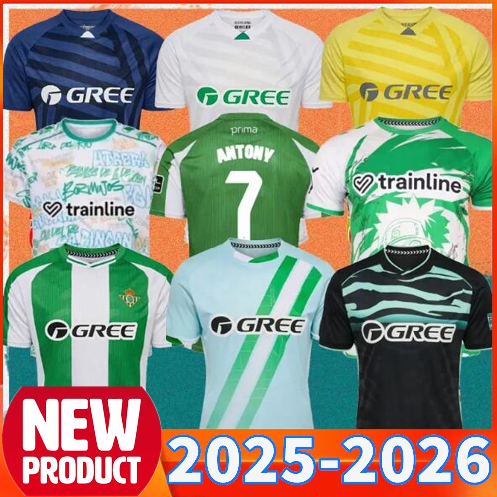 25/26 Betis ISCO ANTONY soccer Jersey 2025 Special Edition JOAQUIN LO CELSO EZ ABDE AITOR RUIBAL Shirt VITOR ROQUE PERRAUD AVILA CHIMY kids kit Football uniform