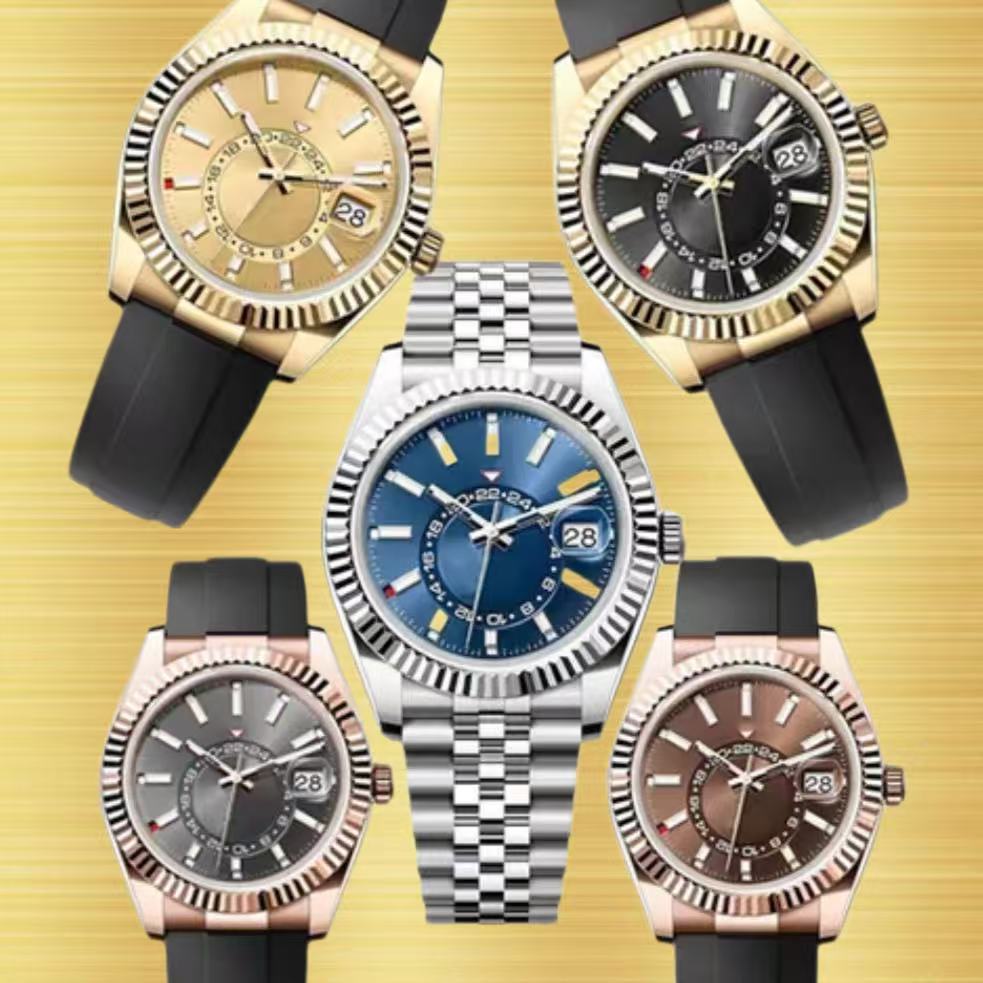 AAA watches men automatic movement designer mens watch 41MM Stainless steel waterproof Wristwatches with sapphire glass reloj orologio montre de luxe