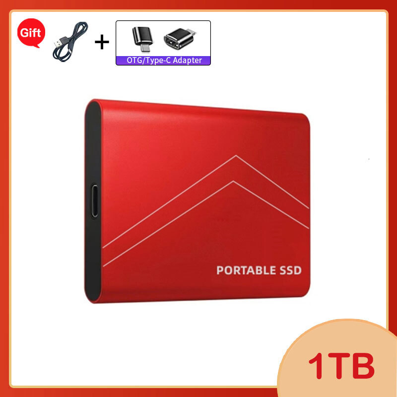 Original 2tb hard drive 1TB portable external SSD Mini Disks High-speed External Solid State Hard Drive