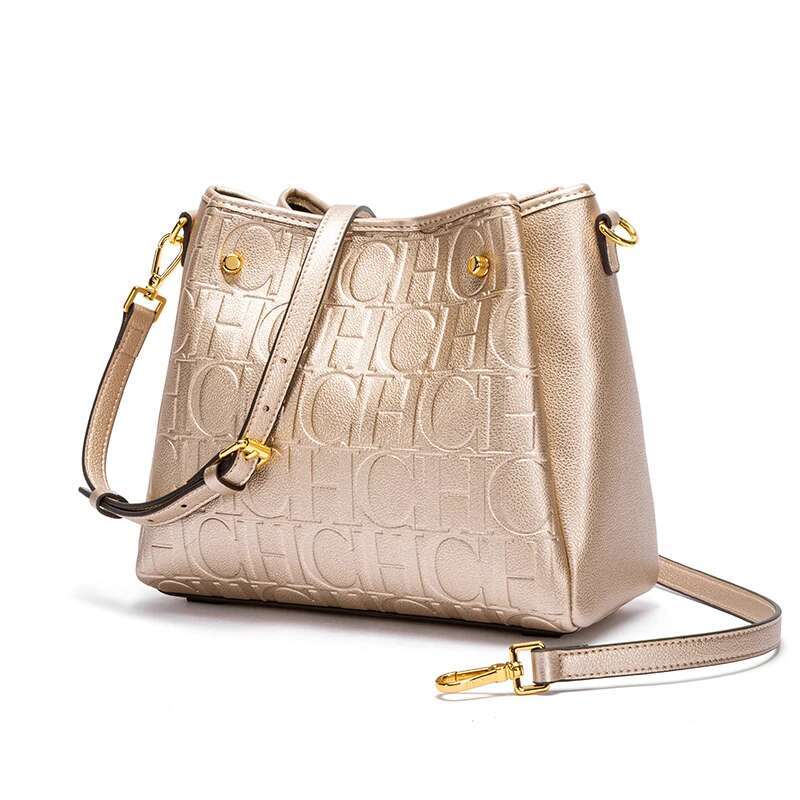 CHCH Bucket Shoulder Fashion Brand Women's Handbag Commuter Shopping Bag