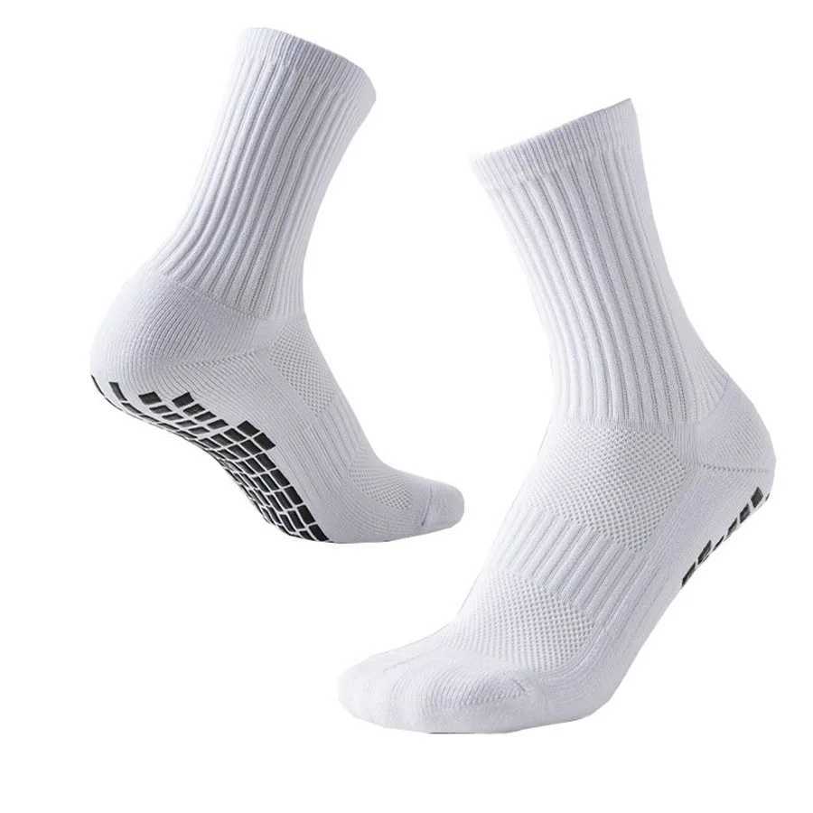 4Pair Breathable Non-Slip Grip Socks for Men Womens Football Basketball Baseball Rugby Soccer Cycling Running Tennis Exercise D260313