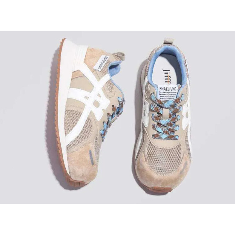 Jifffly Women's Forrest Gump Shoes 2025 Spring Autumn Mesh Breathable 3D Support Lightweight Streamlined Classic Color Versatile Casual Sports Sh