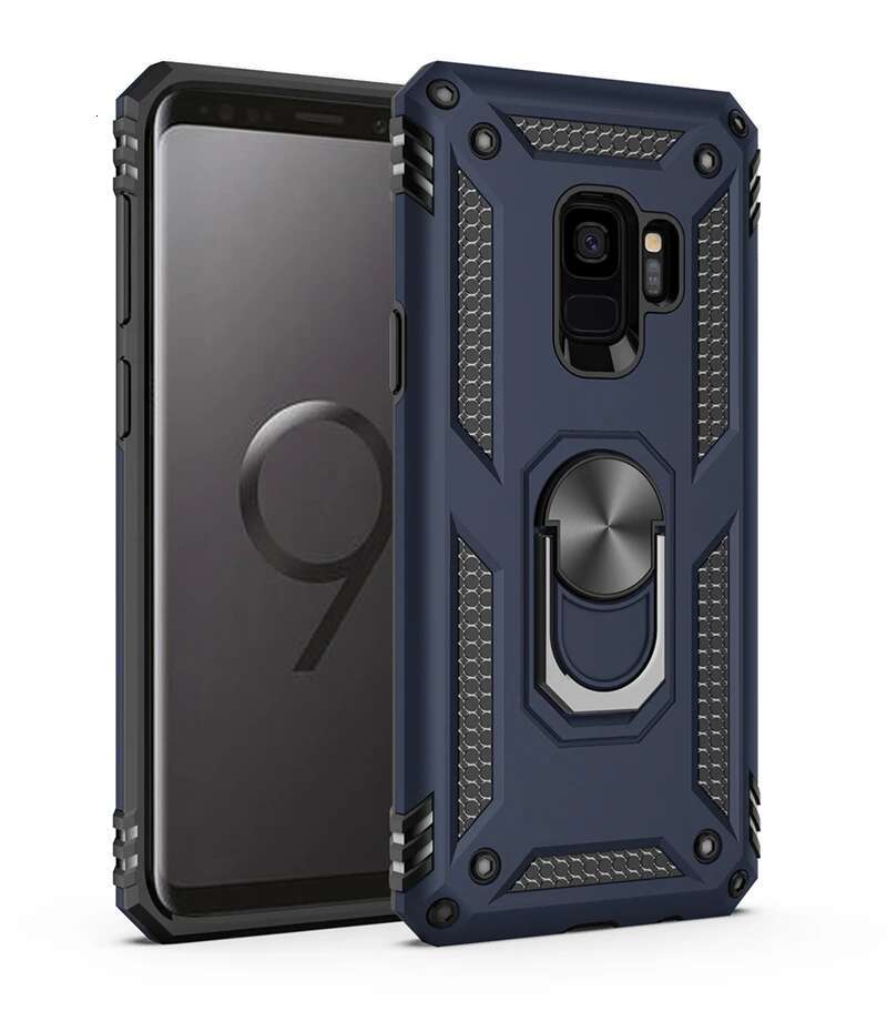 Shockproof Case For Samsung Galaxy S9 S20 Ultra S8 S10 Plus Note 9 8 A51 A71 Note8 Note9 S9Plus A50 A70 Ring Holder Stand Covers