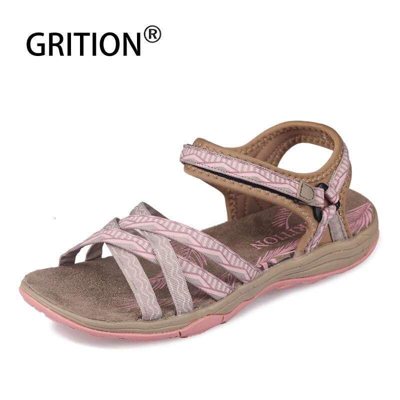 2025 Summer New High Quality Women's Outdoor Women's Designer Fashion Flat Casual Sandals Anti slip Hiking Shoes