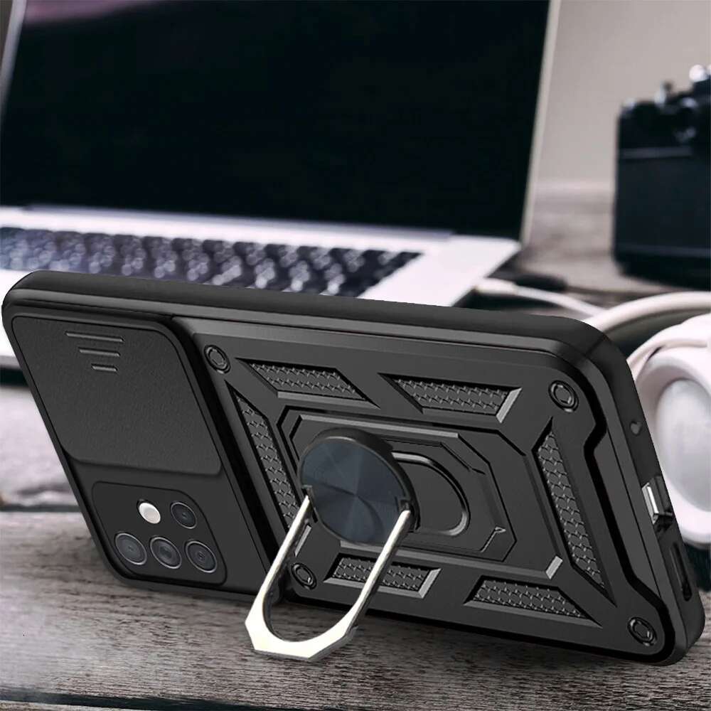 Shockproormor Case Samsung A51 A71 A52 A72 A32 4G Car Holder Phone Cover For Galaxy A13 A23 A53 A73 A33 2022 5G