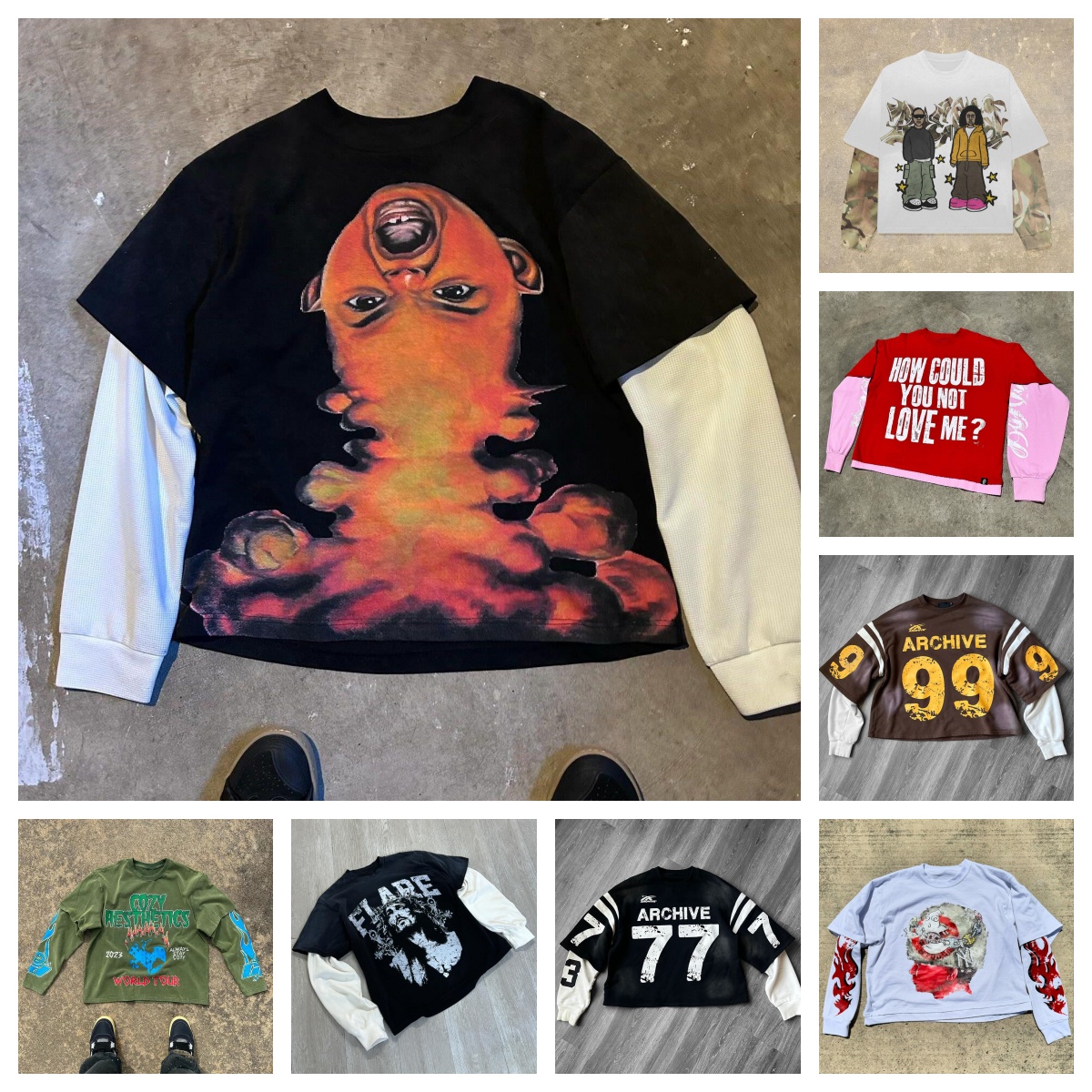 Men's hoodie Sports Shirt Women Gothic Oversize Long Sleeves T Shirt Hip Hop Streetwear Fashion Casual zip up hoodie Breathable Comfortable desig