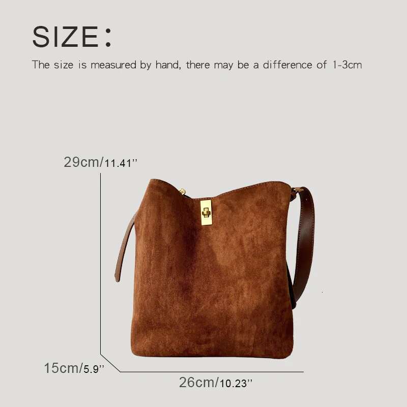 MEDIOW Korean Faux Suede Tote Bags For Women Designer Handbag Purses 2024 New In Lock With Inner Pocket Underarm Shoulder