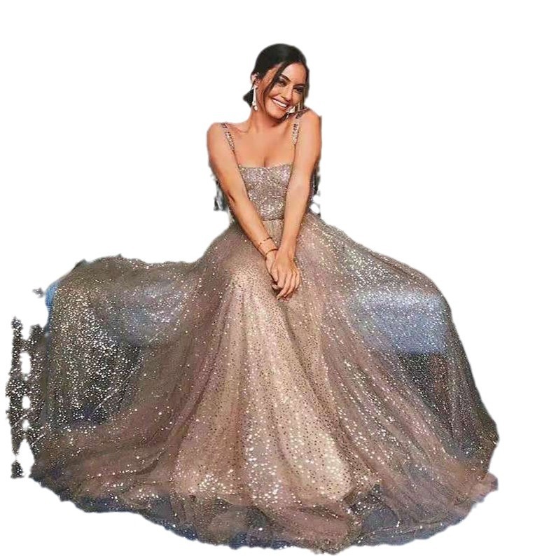 2025 New Sexy Sleeveless Camisole Dress with Large Swing Skirt