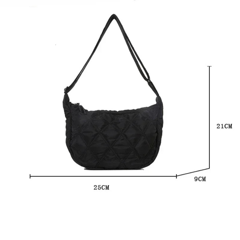 Embroidery Crossbody Bags for Women Large Capacity Handbags Shoulder Messenger Bag Female Fashion Hobos Shopper Bag Sac 250331