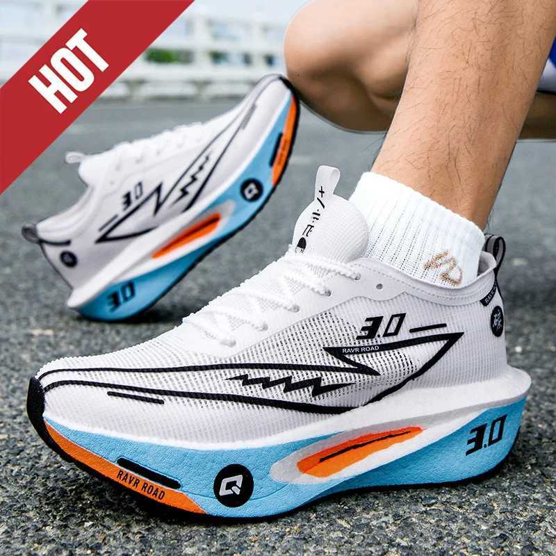 NEW Running Shoes Men Sports Marathon Carbon Plate Breathable Lightweight Women Comfortable Athletic Leisure Sneakers Footwear X251106