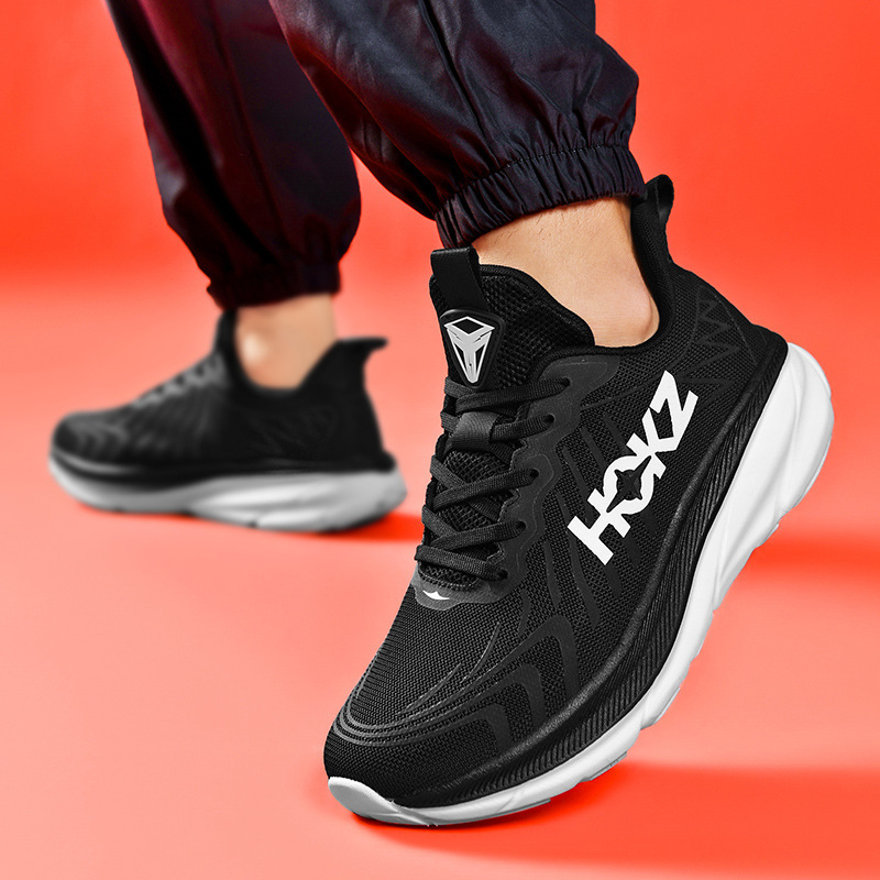 Free shipping spring and autumn fashionable and versatile couple cushioning running shoes, trendy sports shoes, casual and fashionable running shoes f