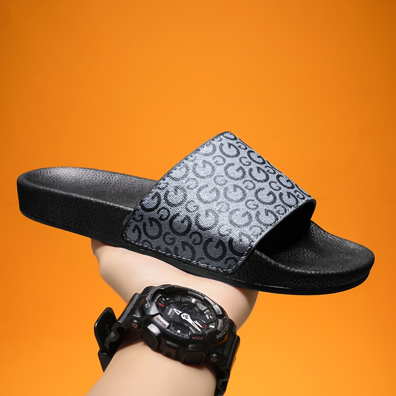 Free shipping designer slippers free shipping new thick sole premium texture beach vacation luxury sandals Weave casual and fashionable for men