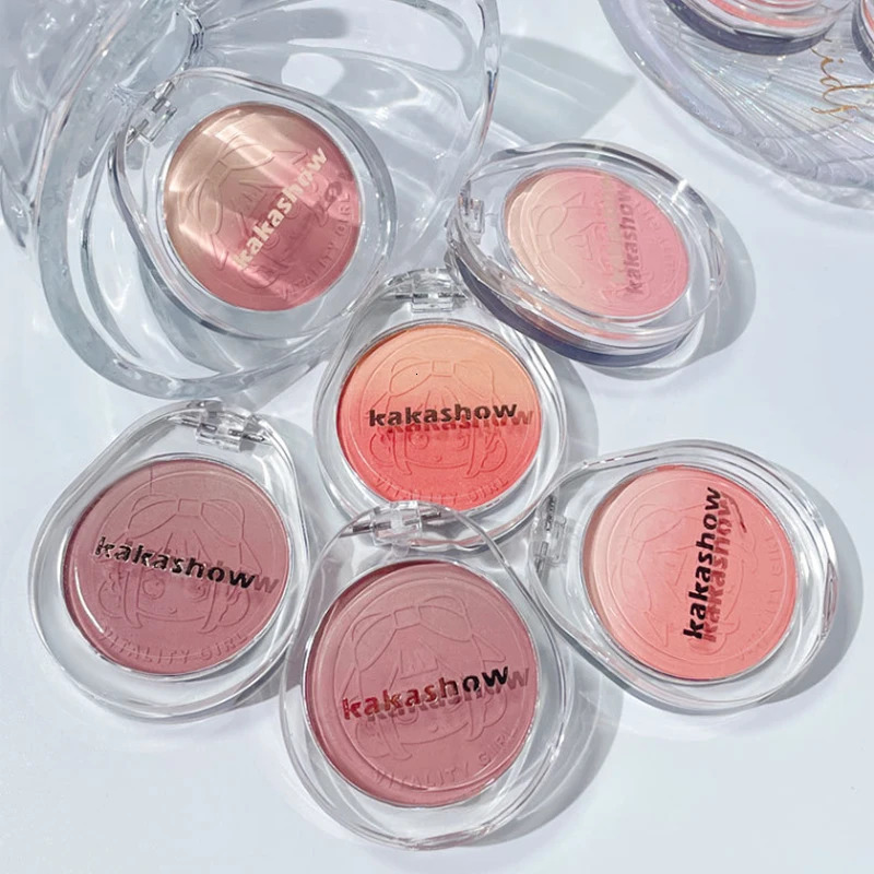 Kakashhow Youthful Gradient Blush Natural nude shadows easy to mix formula longlasting matte finish 250325