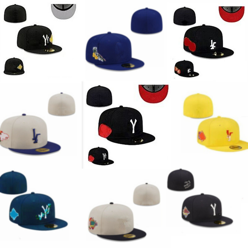 Wholesale Baseball Fitted Hats for Men and Women Fans Cap Classic Hip Hop Sport Hat