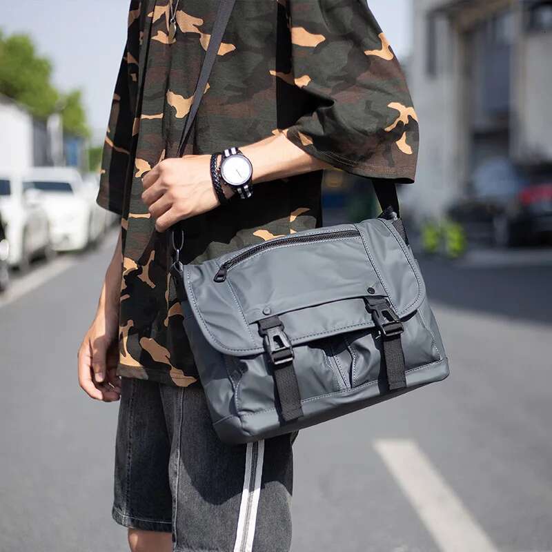 Korean Style Man Retro Shoulder For Men Outdoor Messenger Oxford Crossbody Bags Male Sg Bag