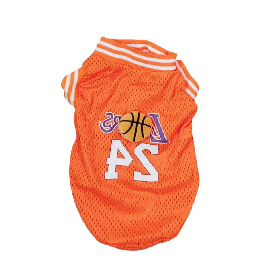 Mesh Breathable Pet Dog Clothes Summer Shirt Cartoon Clothing Puppy Dogs Soft Vests Casual T-Shirt for Small Pet Supply Yorkies 250402