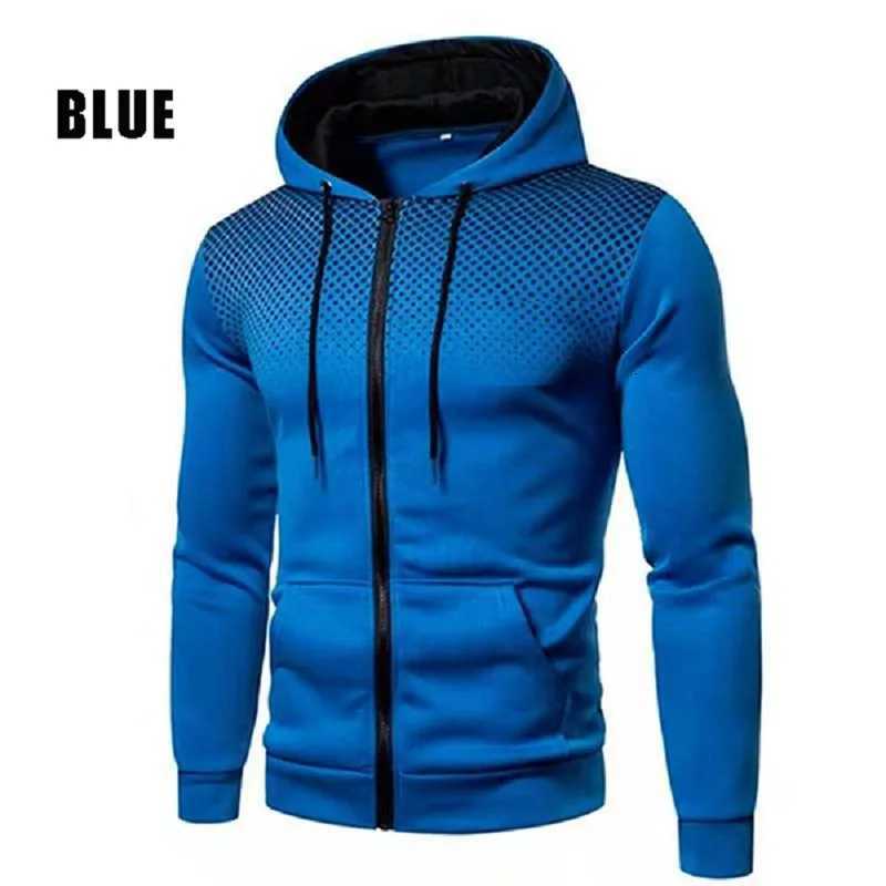 Autumn and Winter Casual Jacket for Men All Elite Wrestling Zipper Hoodie with Pocket Printing Sweater Sportwear W251106
