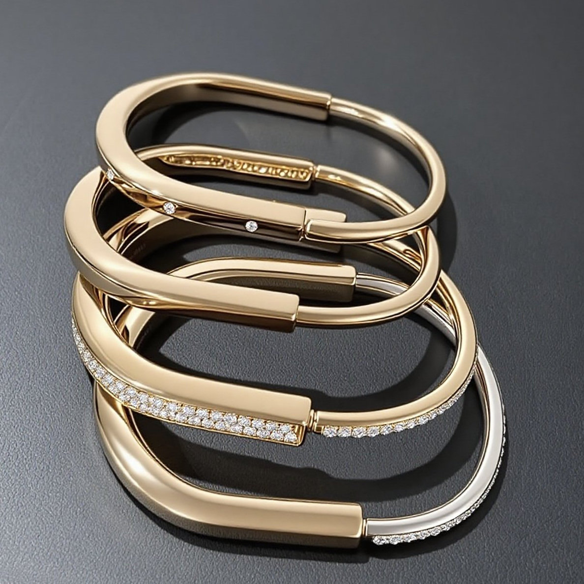 designer bracelet women luxury jewelry diamond bracelet Bohemian style stainless steel braclet for woman and men fashion bracelet gold bracelet luxe lock bangle