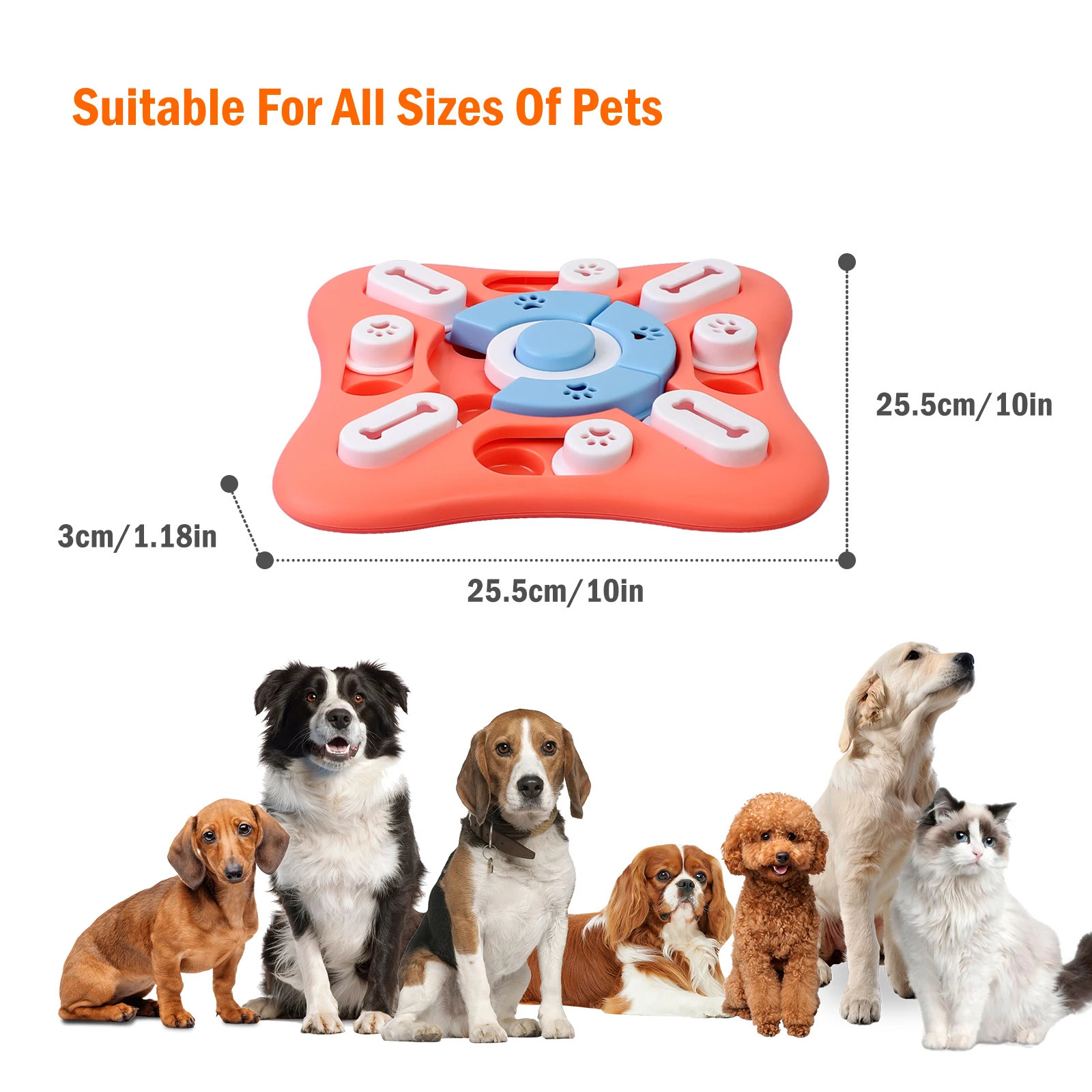 Dog puzzle toys for IQ training and psychological enrichment interactive dog toys for large medium and small dogs 250402