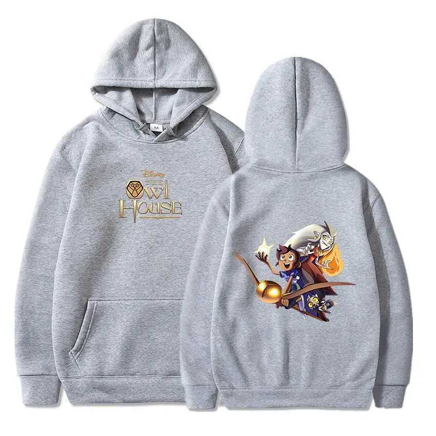 The Owl House Hoodies Men Women Autumn Hooded Pullover Sweatershirt Boys Girls Student Hip Hop Hoddie Sweatshirts W251106