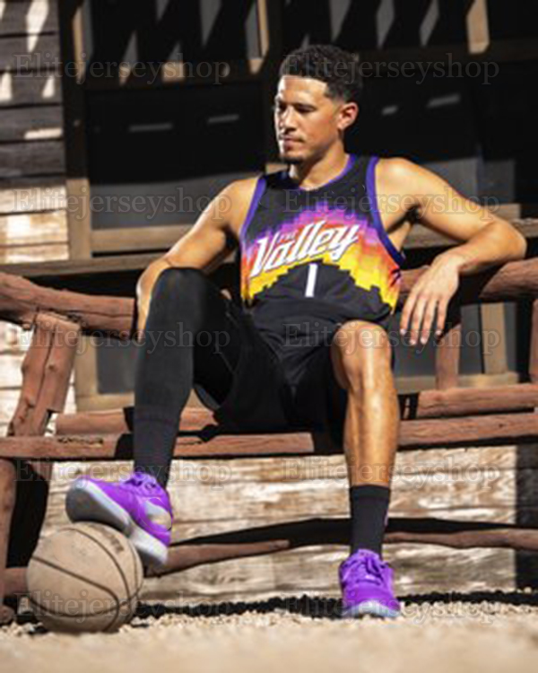 Custom basketball Jersey 2025-26 City Booker Jalen Green Mark Williams Goodwin