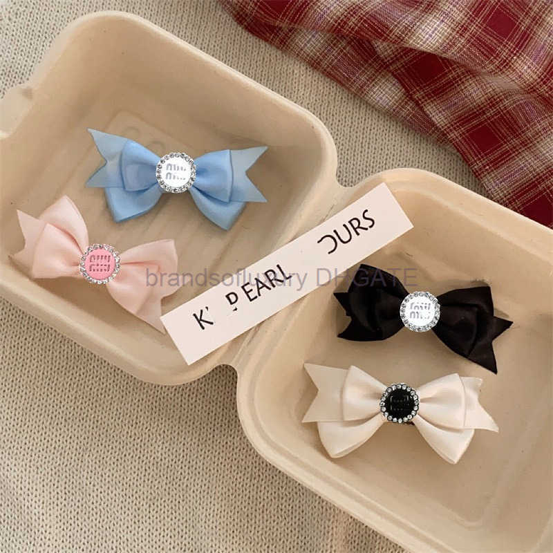 Internet celebrity pet hair clip bow small dog clip headband accessory Yorkshire Teddy Schnauzer clip cat hair clip