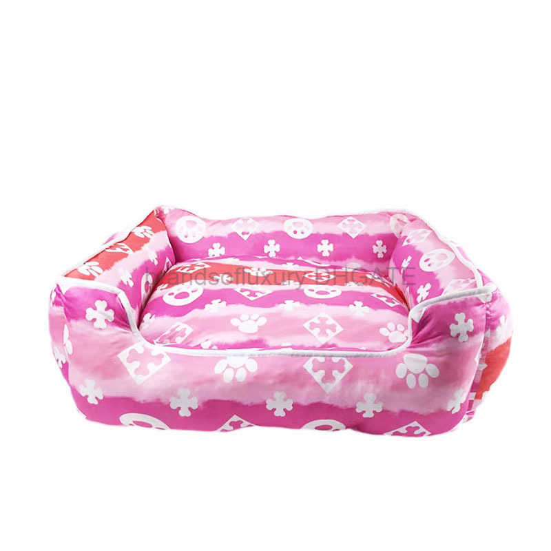 Pet Round Nest Method Fight Chenery corgi Mat Dog Nest Ice Nest Cooling Nest Hot Dog Bed in Summer