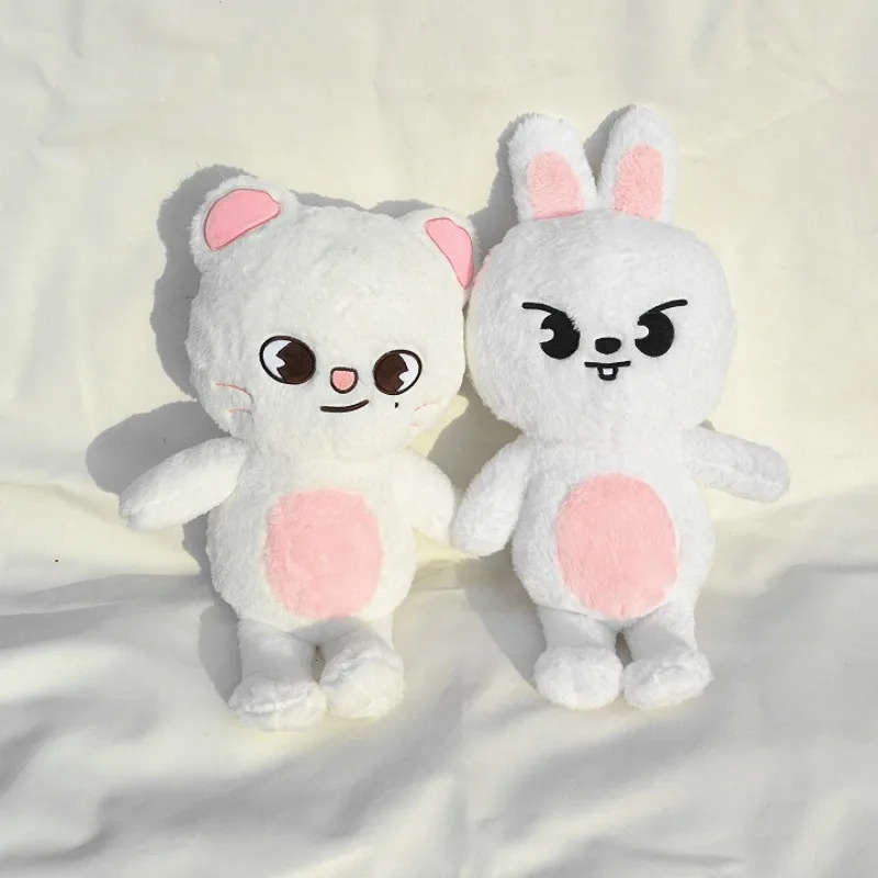 50cm Kpop Stray Kids Skzoo Plush Toy Wolfchan Kawaii Cartoon Stuffed Animal Plushie Doll Large Size Kids Babies Sleeping Pillow 251103