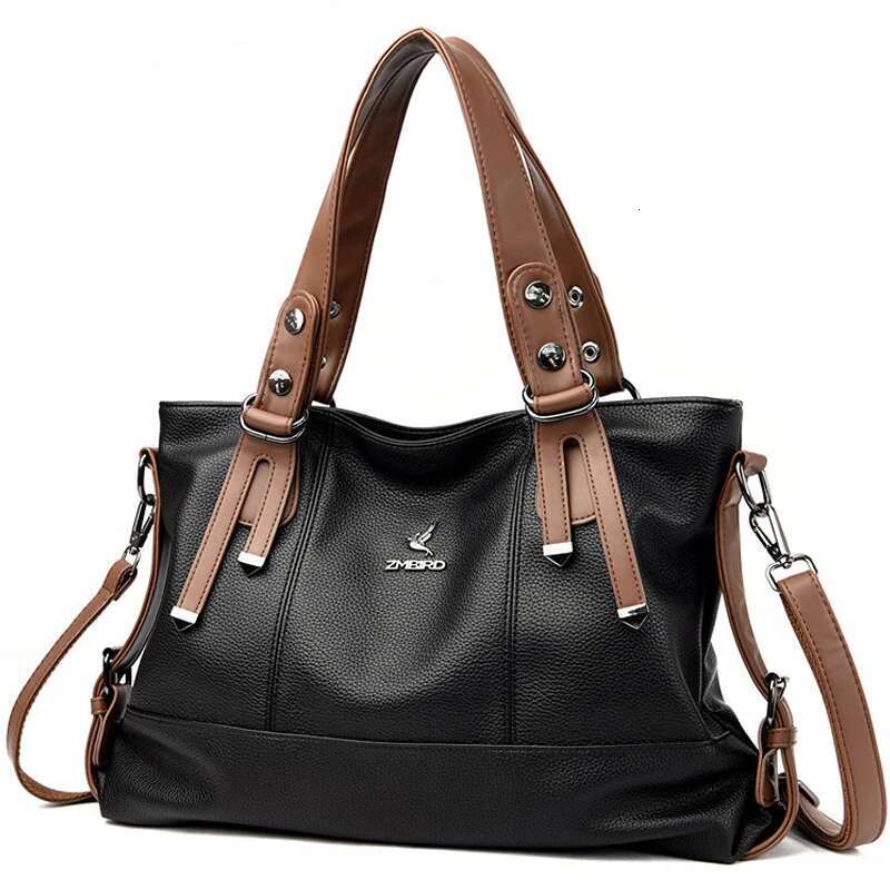 Large Capacity High Quality Designer Soft Leather Ladies Shoulder Crossbody Bags For Women Handbags