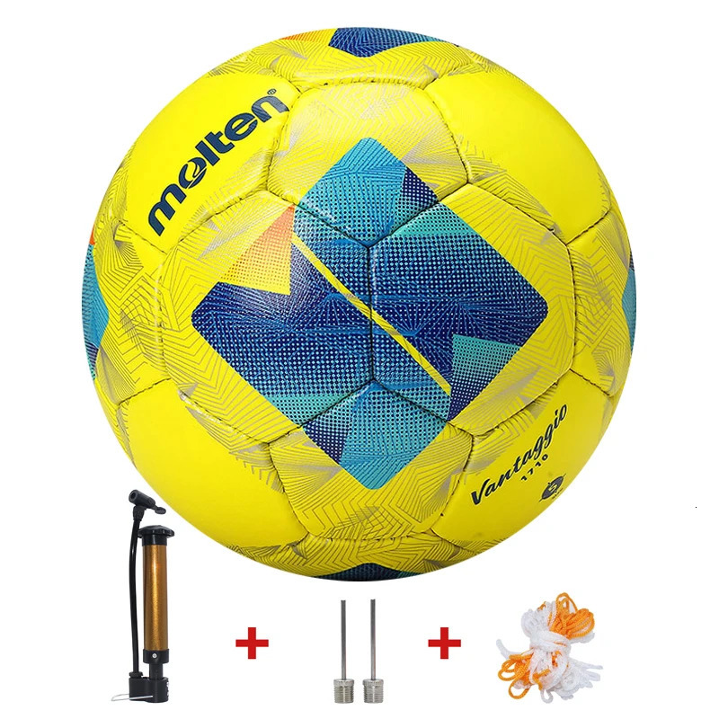 2026 Molten Soccer Balls Official Size 54 High Quality PVCTPU Outdoor Football Training Match Game Original futbol with Pump 251106