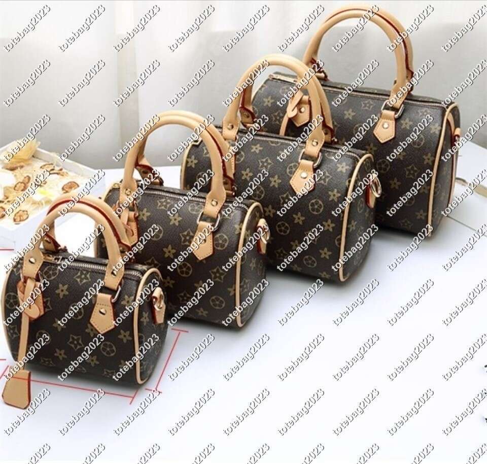 Designer 4 Size Boston Crossbody Shoulder Bags 16 20 25 30 Cm Luxury Woman Mini Purses Handbags Women Classic Sac Checker Plaid Small Purse Men Brown Pillow Tote Bag 5a