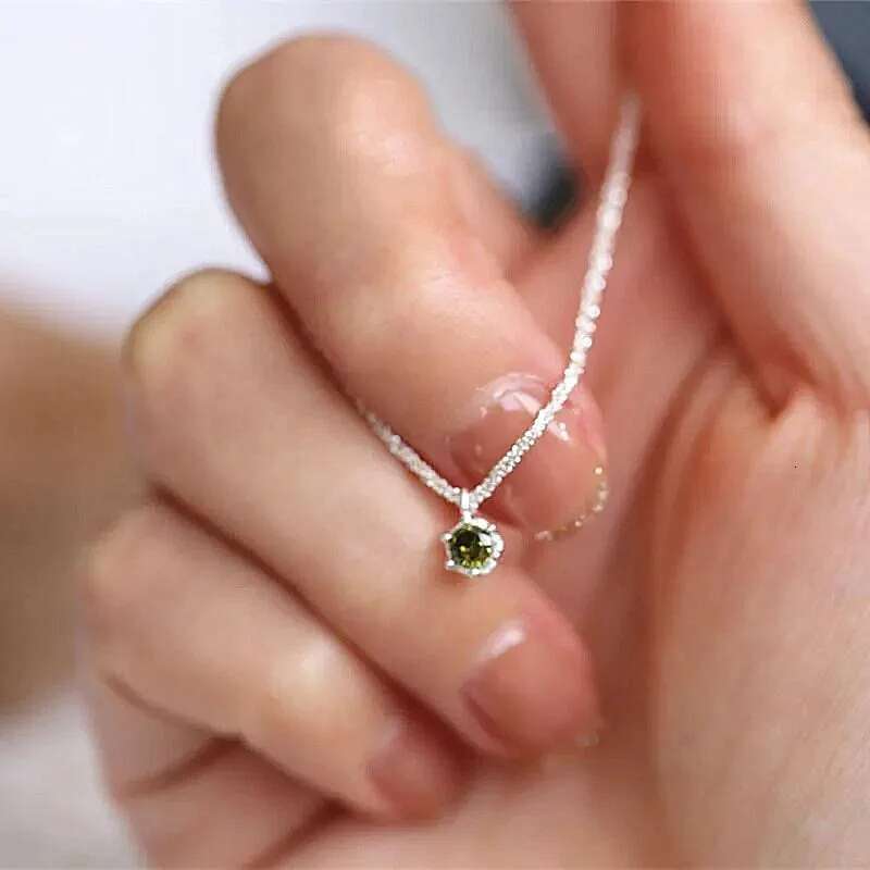 Sterg Sier Sparkg Necklace For Women Trendy Clavicle Chain Choker Girl Korean Wedding Party Find Jewelry Accessories