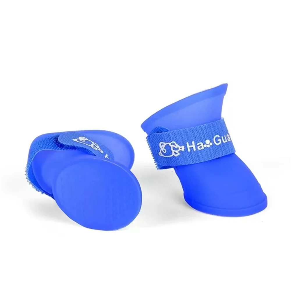 Dog Outing Wear Shoes Non-slip Wearable Rain Shoes 250402