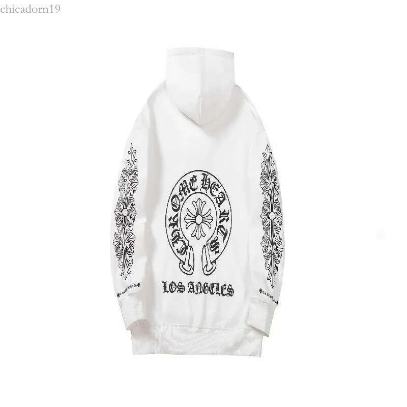 Cheome Hoodie Designer Mens chrome herts Sweatshirts Pullover Cardigan Jacket chrome Street Letter Prints For Women Men Top Zip Up 7c3