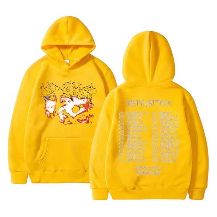 Rapper Destroy Lonely NoStylist 2023 Graphic Hoodie Mens Fashion Street Sweatshirt Male Tops Men Hip Hop Rap Oversized Hoodies W251106