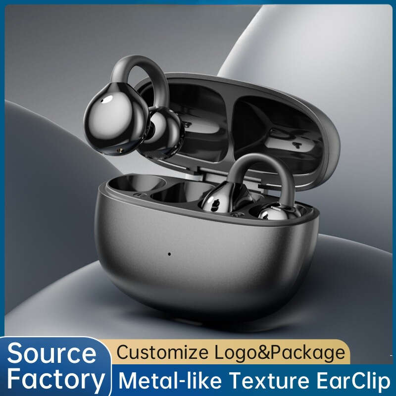 Famous Brand Smart AI Translation M Clip On Non In Ear Air Conduction OWS Wireless Bluetooth Earphones