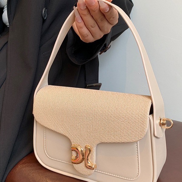 Niche Box For Women New Fashionable Luxury Small Square Single Shoulder Crossarm Handheld Bag