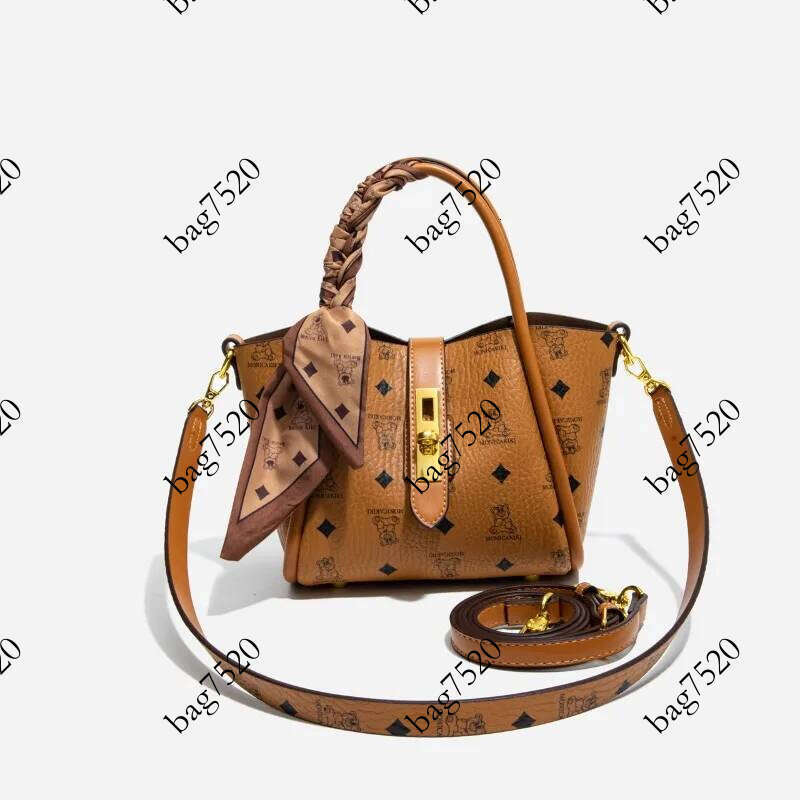 Premium Classic Elegant Leather Women's Crossbody Bag By Famous Designer Brand For Stylish Ladies Fashion Shoulder